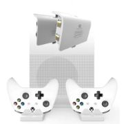 Picture of Sparkfox Xbox One S Multifunction Console Stand with Charging Hub And Play and Charge Batteries