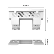 Picture of Sparkfox Xbox One S Multifunction Console Stand with Charging Hub And Play and Charge Batteries
