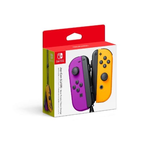 Picture of Nintendo Switch Joy-Con (L)/(R) Neon Purple/Orange