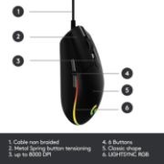 Picture of Logitech G102 Light Sync Gaming Wired Mouse