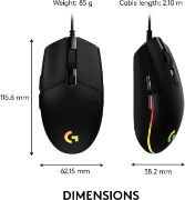 Picture of Logitech G102 Light Sync Gaming Wired Mouse