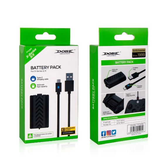 Picture of DOBE Xbox Series Controller Battery Pack +3M Cable