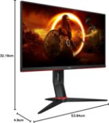Picture of AOC Gaming 24G2ZE - 23.8 Inch FHD Monitor, 240 Hz,