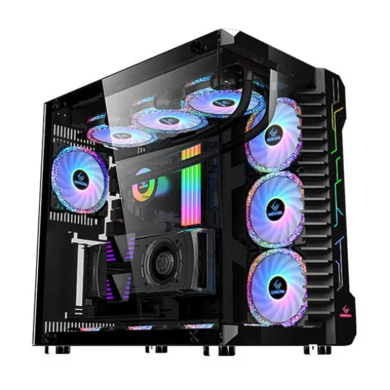 Picture of UFO III PC CASE - Black - 7 fans