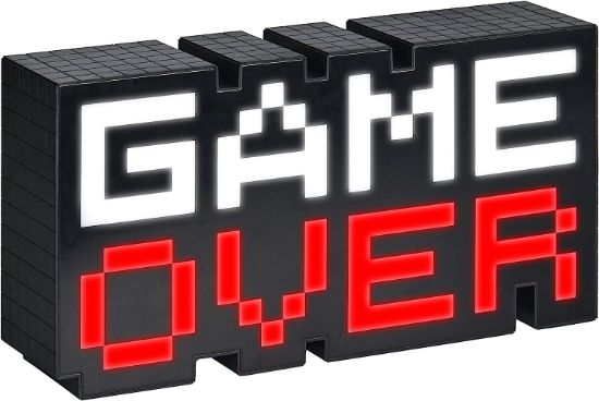 Picture of Game Over 8-Bit Pixel Light