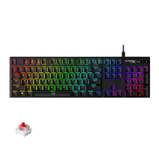Picture of HyperX Alloy Origins  Gaming Keyboard (Full Keyboard)  - Red Switch