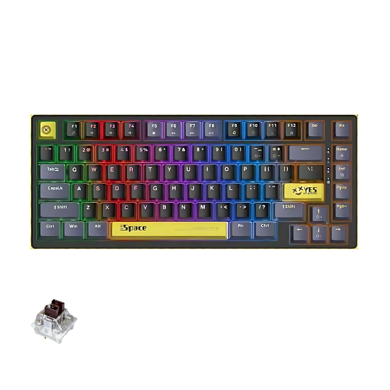 Picture of ONIKUMA G52 Wired  Mechanical Keyboard - Brown Switch