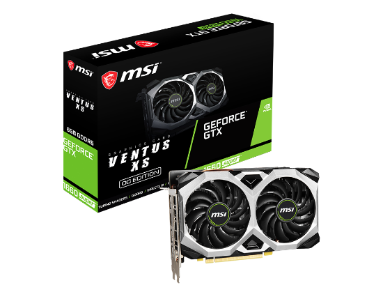 Picture of GeForce GTX 1660 SUPER VENTUS XS OC – 6GB