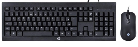 Picture of HP - KM100, USB Wired, Gaming, Keyboard + Mouse Combo
