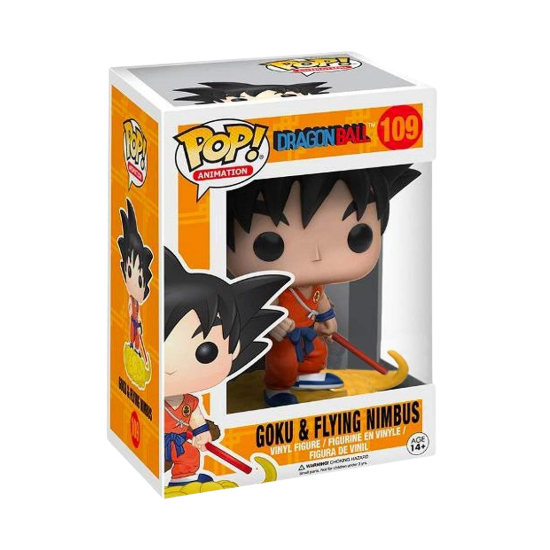 Picture of Funko Pop Animation Dragonball Orange Suit Goku and Flying Nimbus Exclusive Vinyl Figure (109)