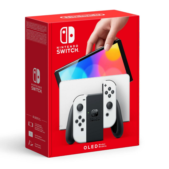 Picture of Nintendo Switch (OLED Model) - White