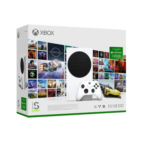 Picture of Xbox Series S Starter Bundle including 3 Months of Game Pass Ultimate